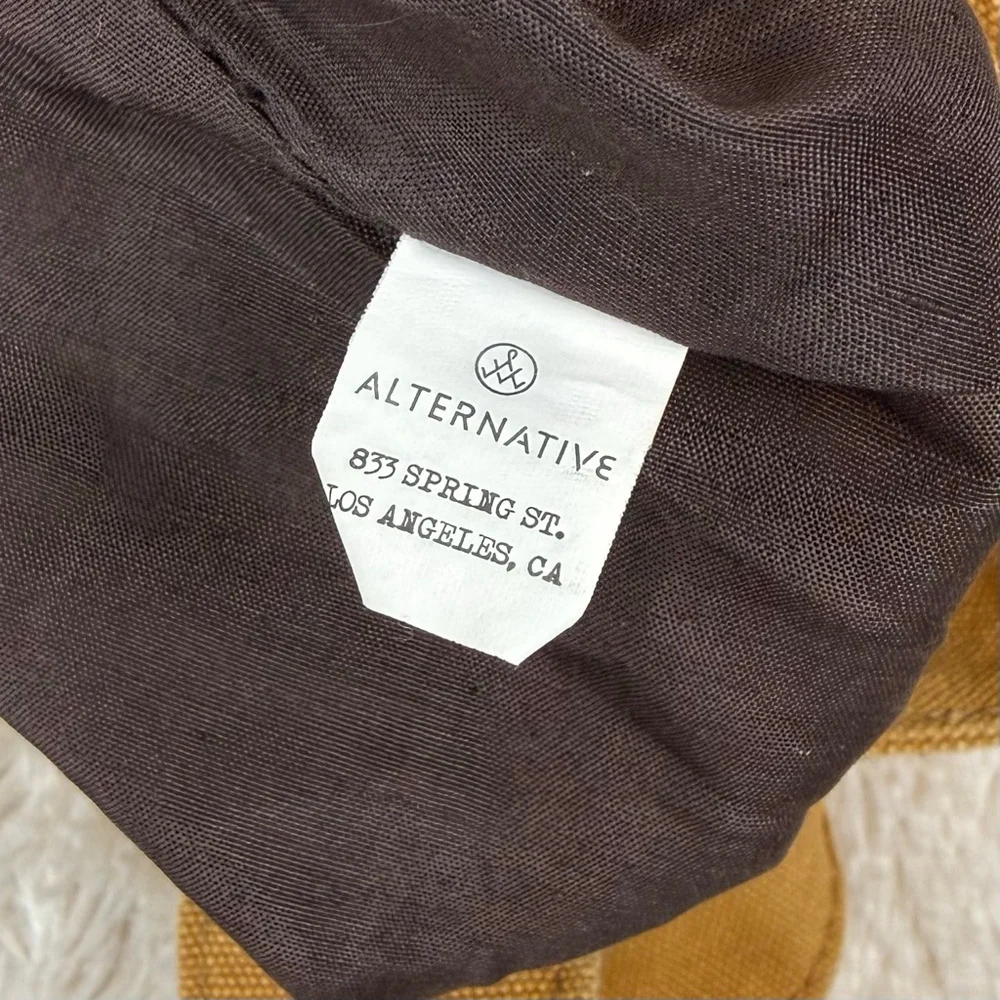 Alternative Apparel canvas tan tote